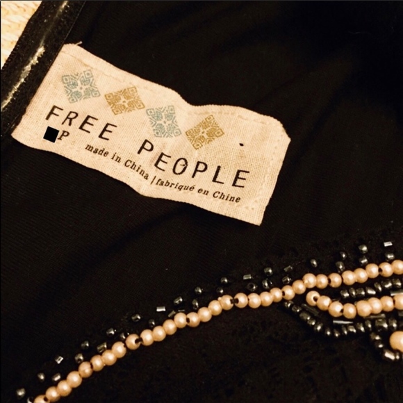 Free People✨✨Lace Strapless Embellished Dress - Picture 6 of 8